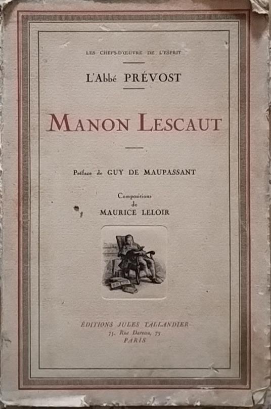 Manon Lescaut - copertina