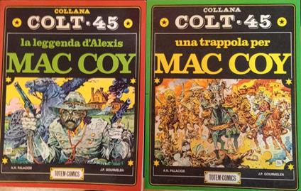 Collana "Colt 45", albi 1 e 3 - copertina