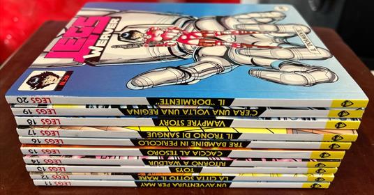 Lotto 10 fumetti Legs Weaver (da n° 11 a 20) - copertina