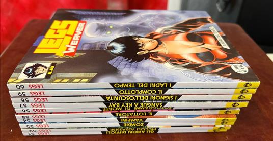 Lotto 10 fumetti Legs Weaver (da n° 51 a 60) - copertina
