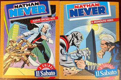 Nathan Never: Agente Speciale Alfa - Il monolito nero. A colori - copertina