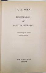 Fundamentals of quantum mechanics