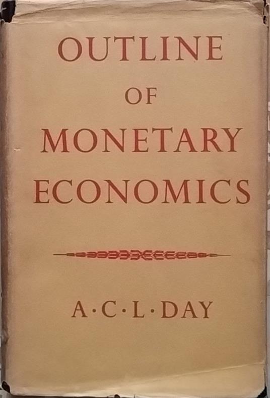 Outline of monetary economics - copertina