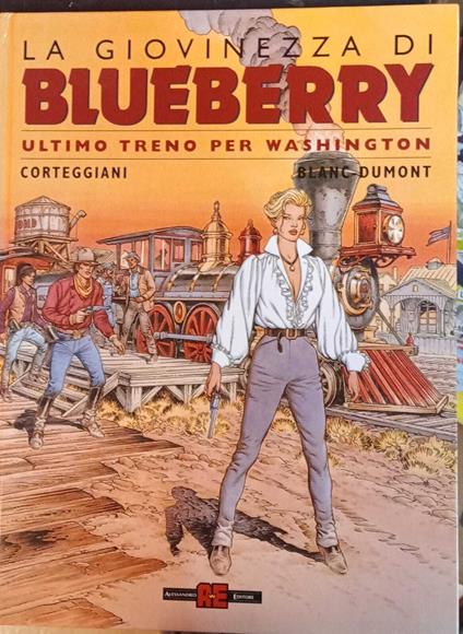 Ultimo treno per Washington. La giovinezza di Blueberry - copertina