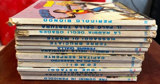 Lotto 14 fumetti Zagor (n° 110-111-136-141-146-147-150-153-156-157-164-170-186-191) - copertina