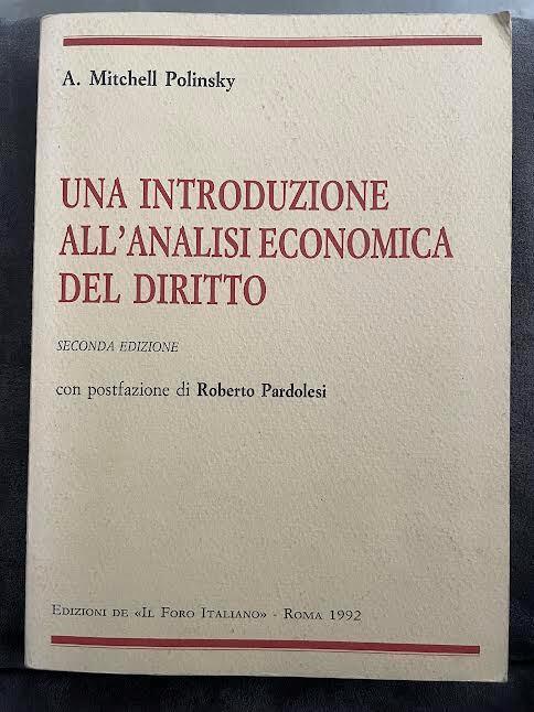 Una introduzione all'analisi economica del diritto