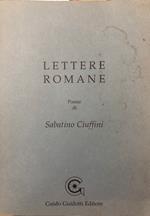 Lettere Romane. Poesie di Sabatino Ciuffini