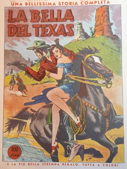 La bella del Texas - copertina