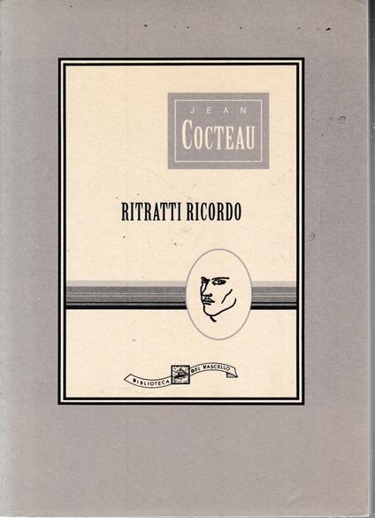 Ritratti ricordo - Jean Cocteau - copertina