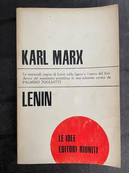 Karl Marx - copertina