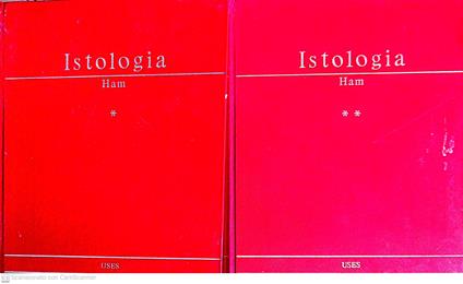 Istologia. Volumi 1-2 - copertina