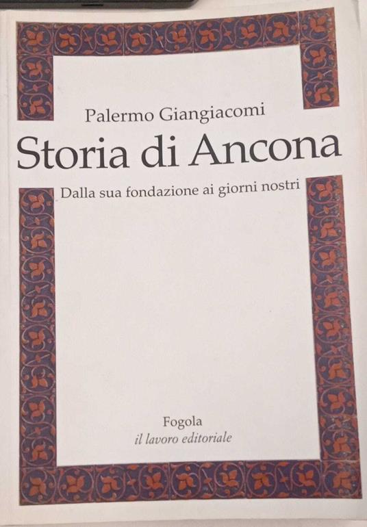 Storia di Ancona - copertina
