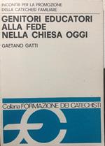 Genitori educatori alla fede nella chiesa oggi