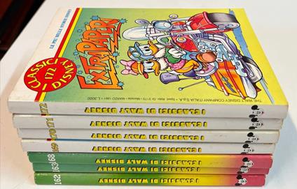 Lotto 7 fumetti I Classici di Walt Disney (n° 162-163-168-169-170-171-172) - copertina