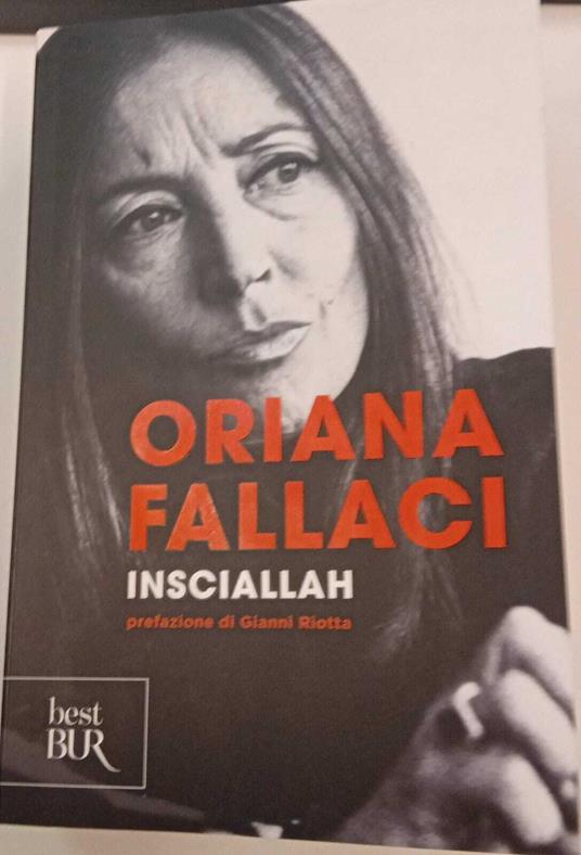 Insciallah - Oriana Fallaci - copertina