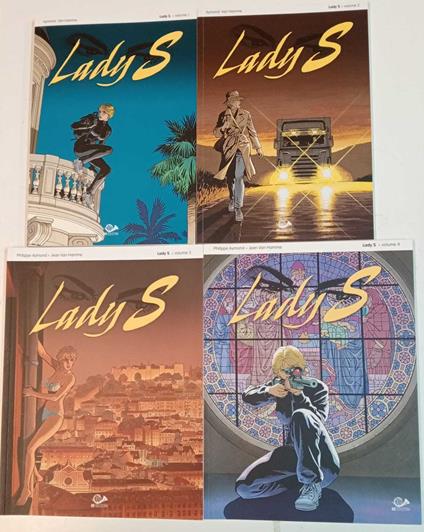 Lady S. Serie dal n. 1 al n. 4 - copertina