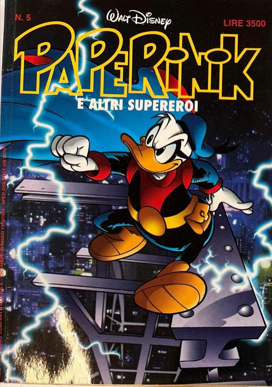 Paperinik n° 5 - copertina