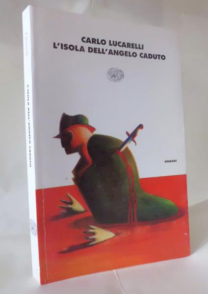 L' isola dell'angelo caduto - Carlo Lucarelli - copertina