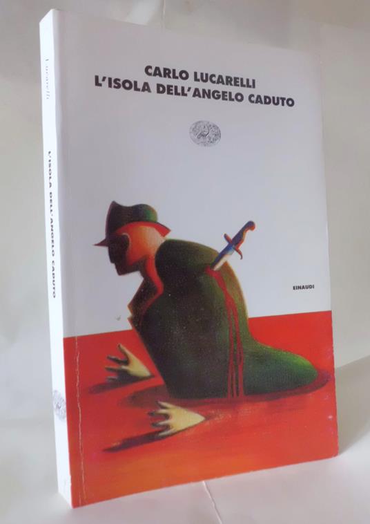 L' isola dell'angelo caduto - Carlo Lucarelli - copertina