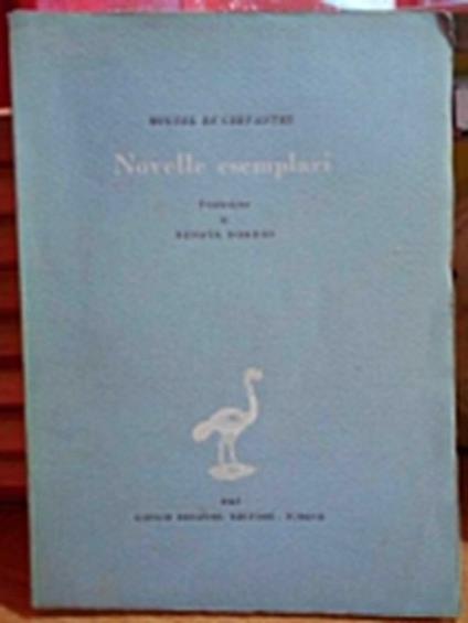 Novelle esemplari - Miguel de Cervantes - copertina