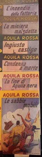 Aquila rossa. Albi nn. 13,15,17,19,21,23. Ristampa anastatica