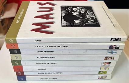 Lotto 8 volumi I Classici del fumetto di Repubblica (da n° 41 a 49, escluso n° 42) - copertina