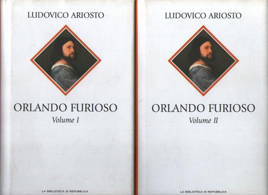 Orlando Furioso, due volumi - Ludovico Ariosto - copertina