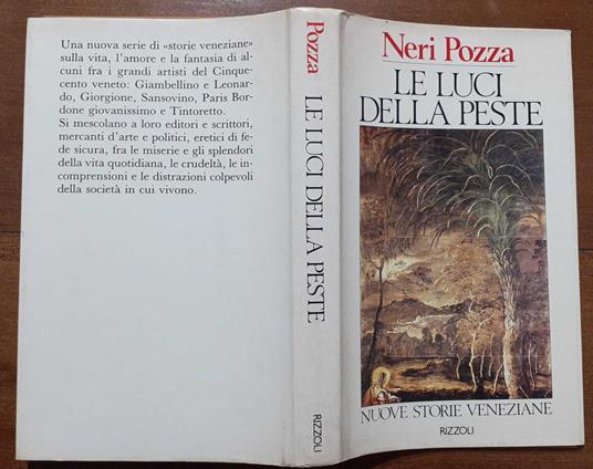 Le luci della peste - Neri Pozza - copertina