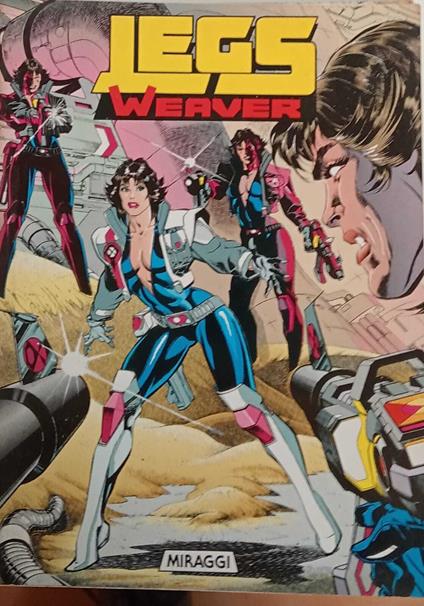 Legs Weaver. Miraggi (allegato Nathan Never speciale n.3) - copertina