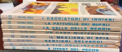 Storia del West. Albi nn. 102,109,110,112,125,143,147,156 - copertina