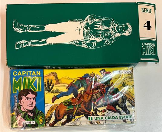 Capitan Miki. Serie IV (albi da n° 28 a 36) - copertina