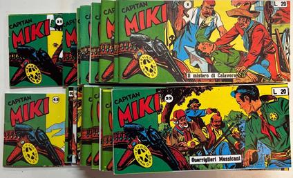 Capitan Miki. Collana Scudo. Serie XI (da n° 1 a 42) - copertina