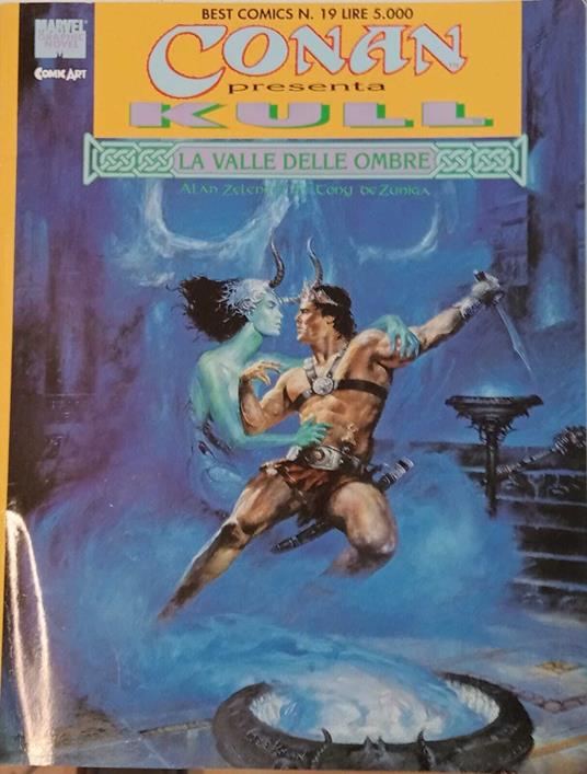 Conan presenta Kull. La valle delle ombre - copertina
