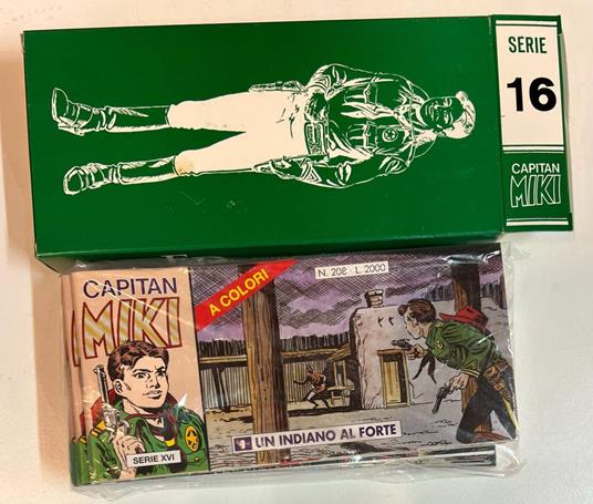Capitan Miki. Serie XVI (albi da n° 208 a 216) - copertina