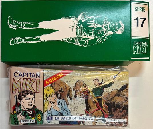 Capitan Miki. Serie XVII (albi da n° 217 a 225) - copertina