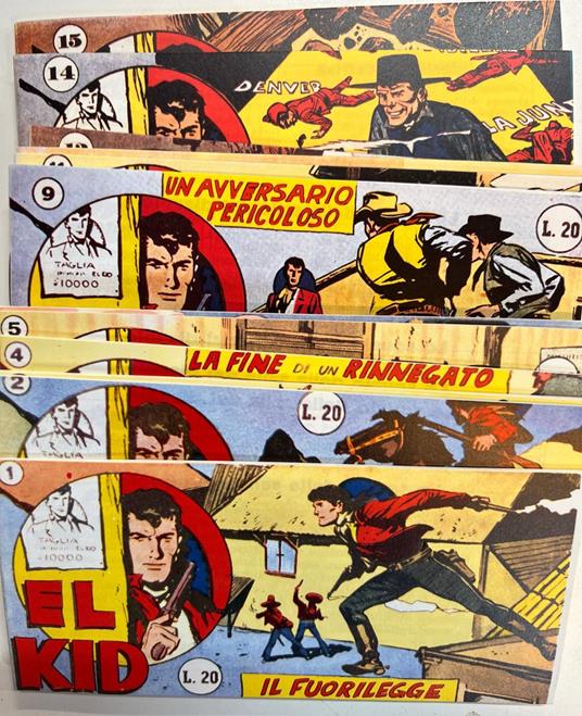 El Kid. Collana Arco (da n° 1 a 15) - copertina