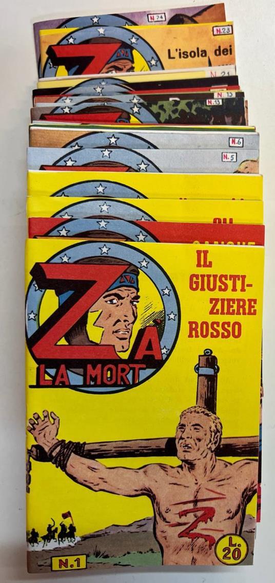 Za La Mort. Collana Arco. Serie da n° 1 a 24 - copertina