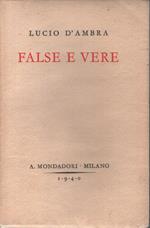 False e vere