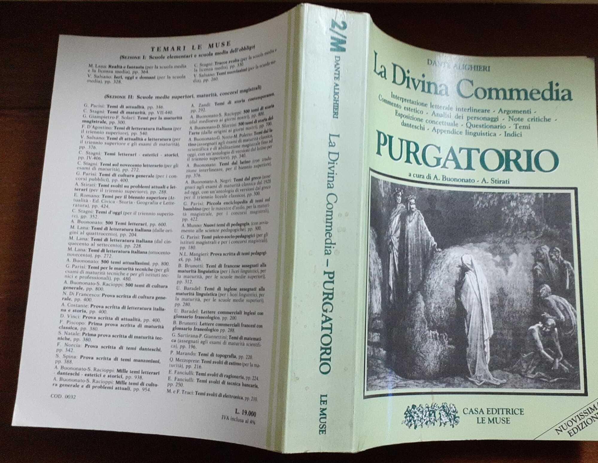 La Divina Commedia. Purgatorio