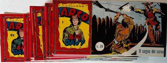 Big Davy. Collana Arco. Serie da n° 1 a 21 - copertina