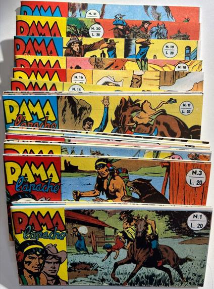 Rama l'apache. Nuova serie (da n° 1 a 21) - copertina