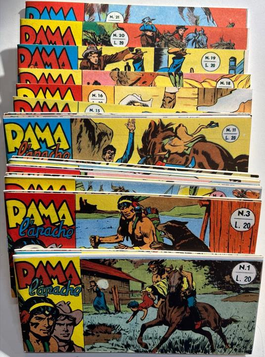 Rama l'apache. Nuova serie (da n° 1 a 21) - copertina