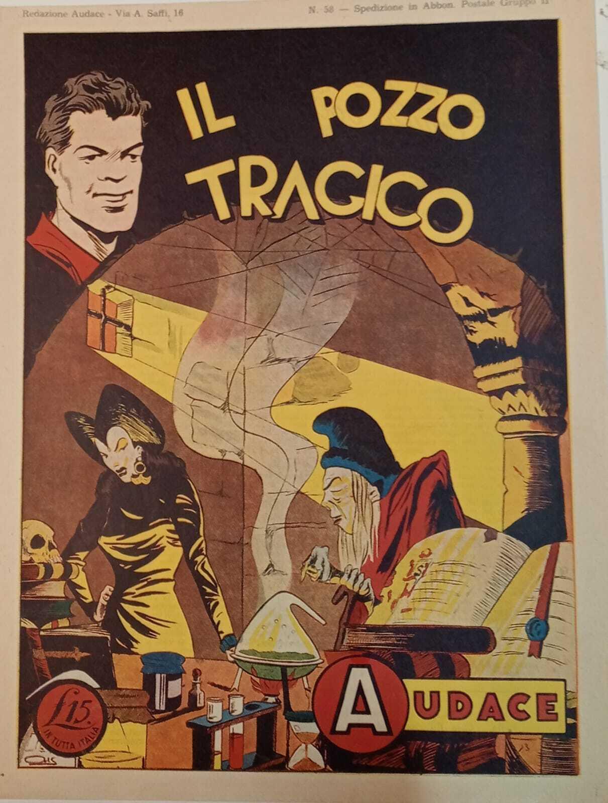 Albo Audace, originale n. 58. Il pozzo tragico