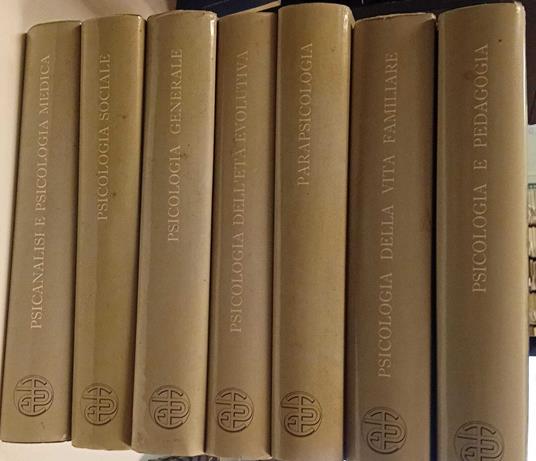 Enciclopedia della psicologia (7 volumi) - copertina