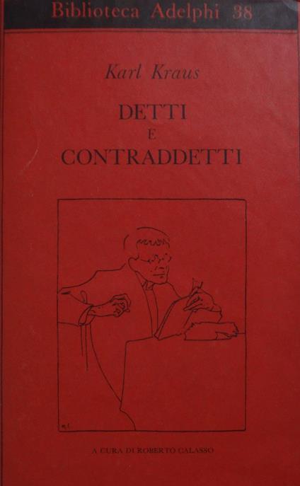 Detti e contraddetti - Karl Kraus - copertina