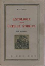 Antologia della critica storica, parte seconda: Età moderna