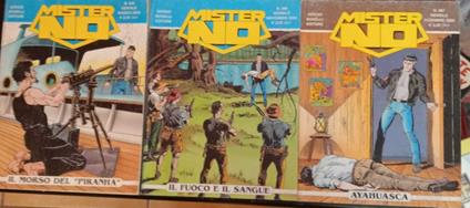 Mister No. Albi n. 349,366,367 - copertina