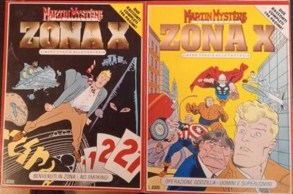 Martin Mystère. Zona X. Albi n. 1 e 2 - copertina