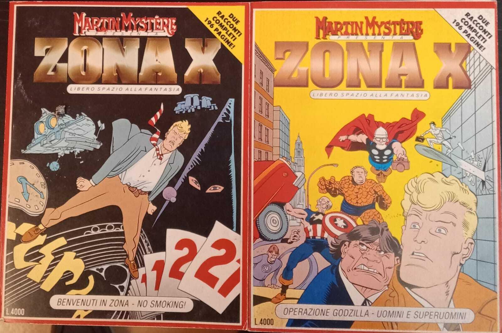 Martin Mystère. Zona X. Albi n. 1 e 2