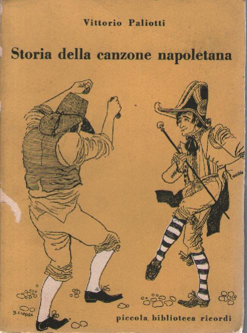 Storia della canzone napoletana - Vittorio Paliotti - copertina